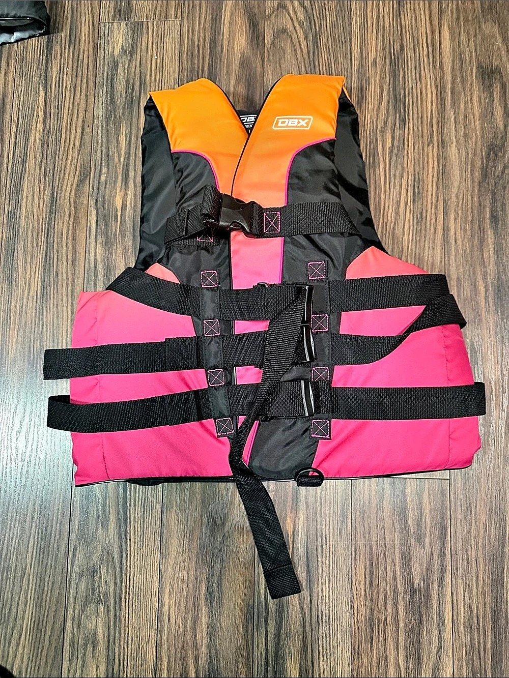 DBX Gradient Vest L/XL Life Vest Pink & Orange L/XL